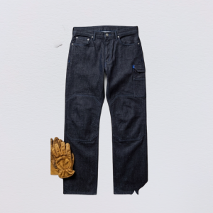 Steel-Rivet Heavy-Duty Utility Jeans